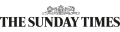 The Sunday Times logo in monochrome