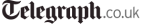The Telegraph logo in monochrome